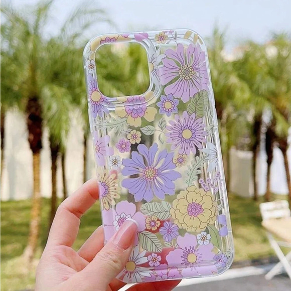 ⚠️Clearance iPhone 15/Pro/Pro Max Floral Phone Case - Picture 2 of 3